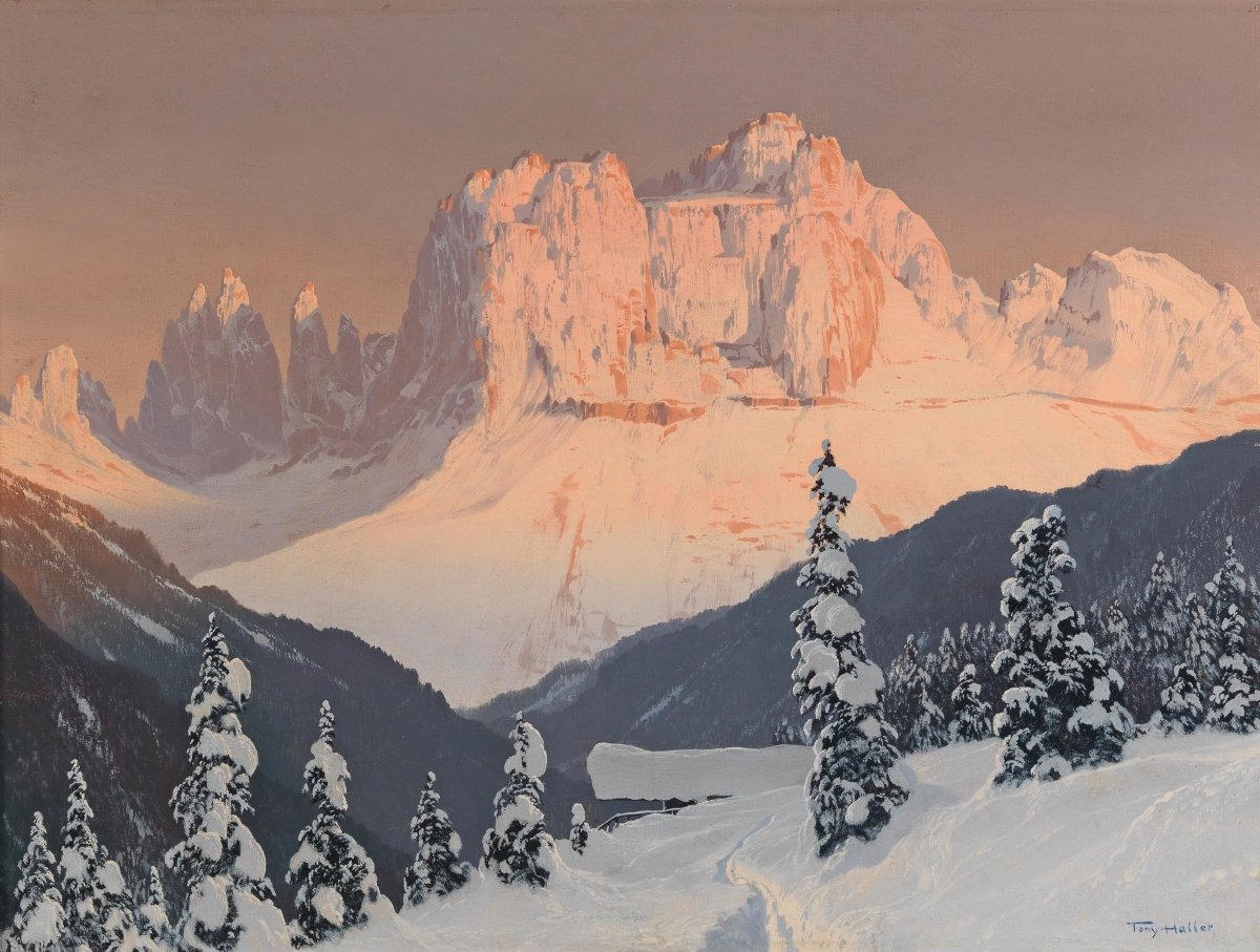 Saxon Peaks | Toni Haller | Ave Legato Art Prints