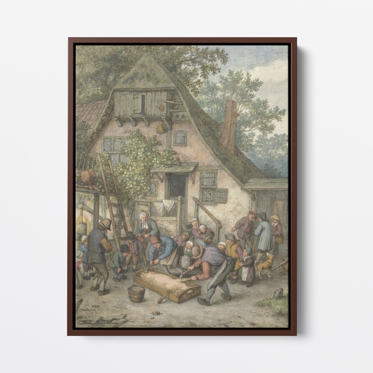 Scalding the Hog | Adriaen van Ostade | Ave Legato Art Prints