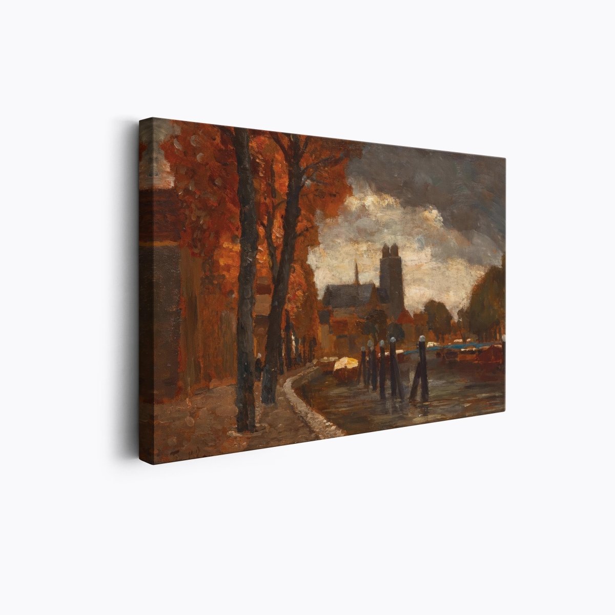 Scene in Dordrecht | Tina Blau | Ave Legato Art Prints