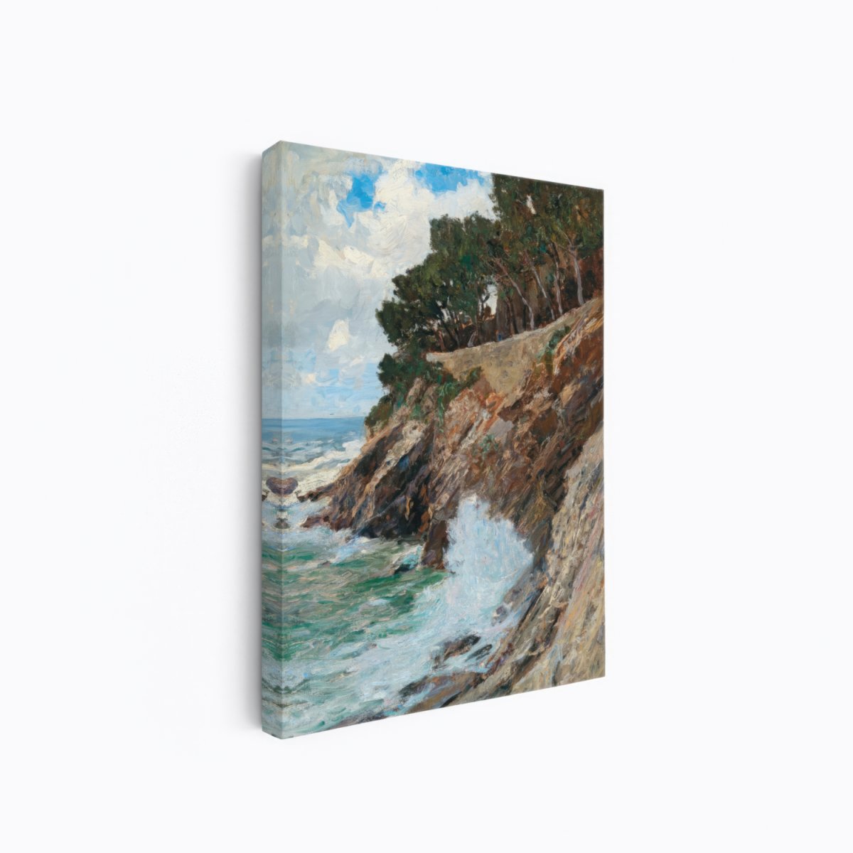 Scene on the Nervi Coast | Alfred Zoff | Ave Legato Art Prints