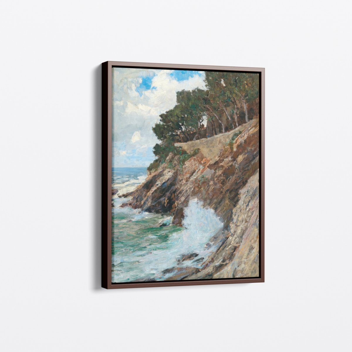 Scene on the Nervi Coast | Alfred Zoff | Ave Legato Art Prints