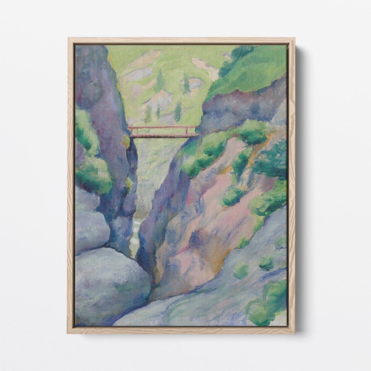 Schlucht in Tegernsee | August Macke | Ave Legato Art Prints