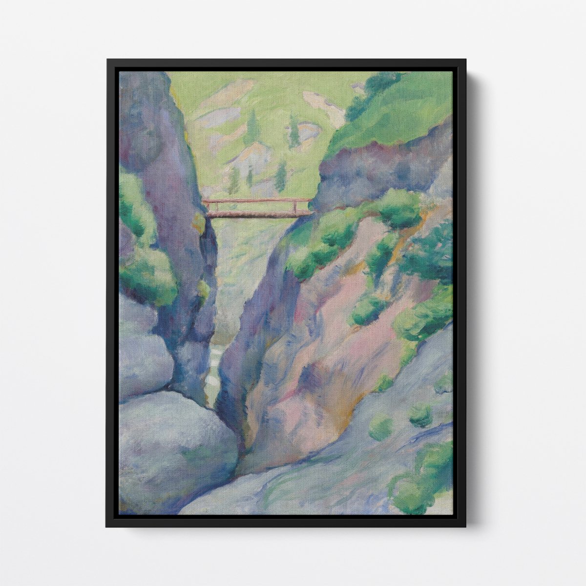 Schlucht in Tegernsee | August Macke | Ave Legato Art Prints