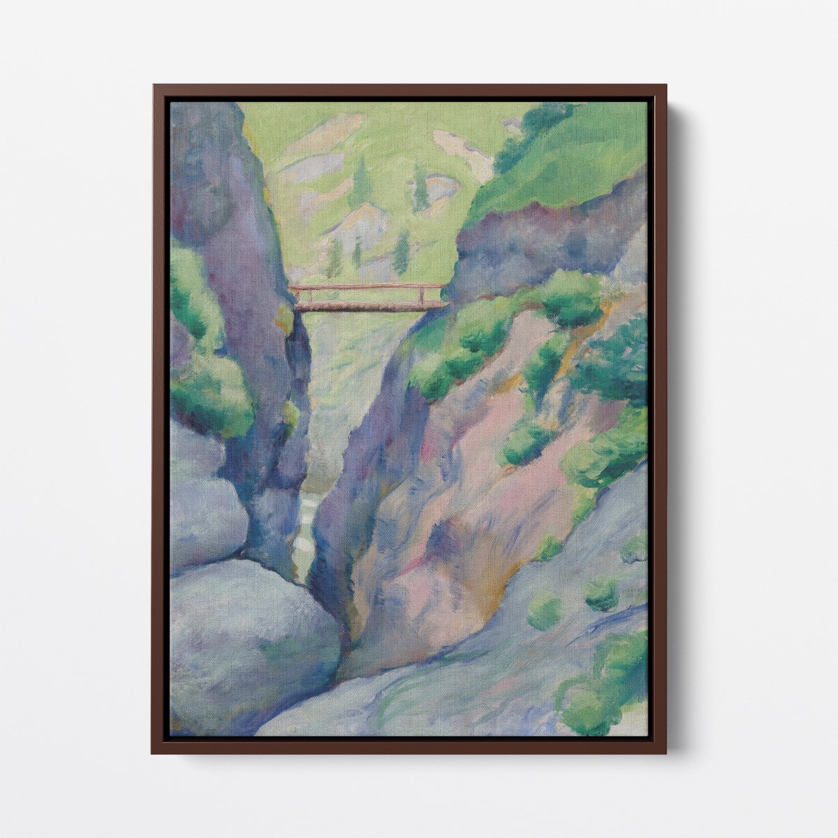 Schlucht in Tegernsee | August Macke | Ave Legato Art Prints