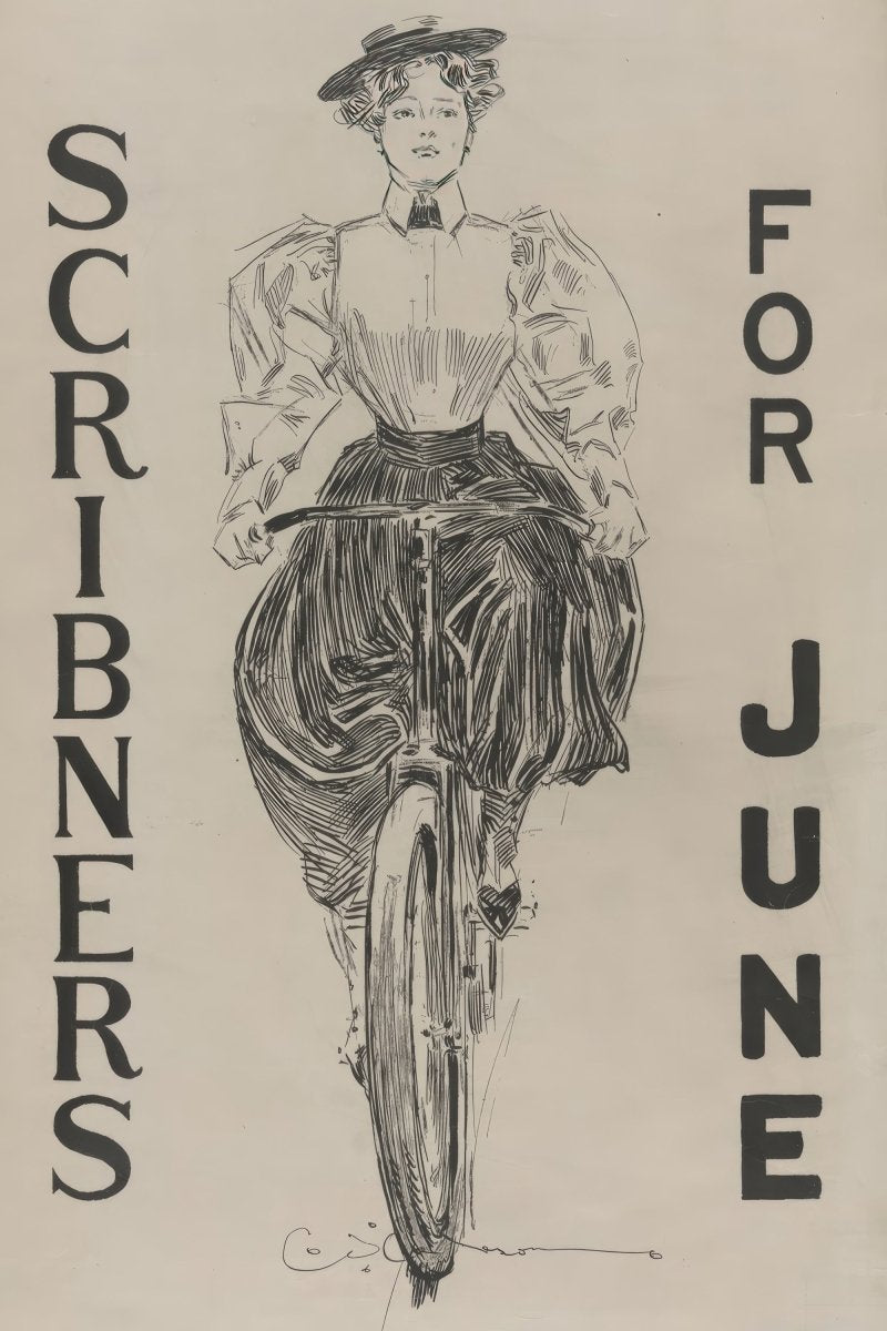 Scribner's for June, 1895 | Charles Dana Gibson | Ave Legato Art Prints