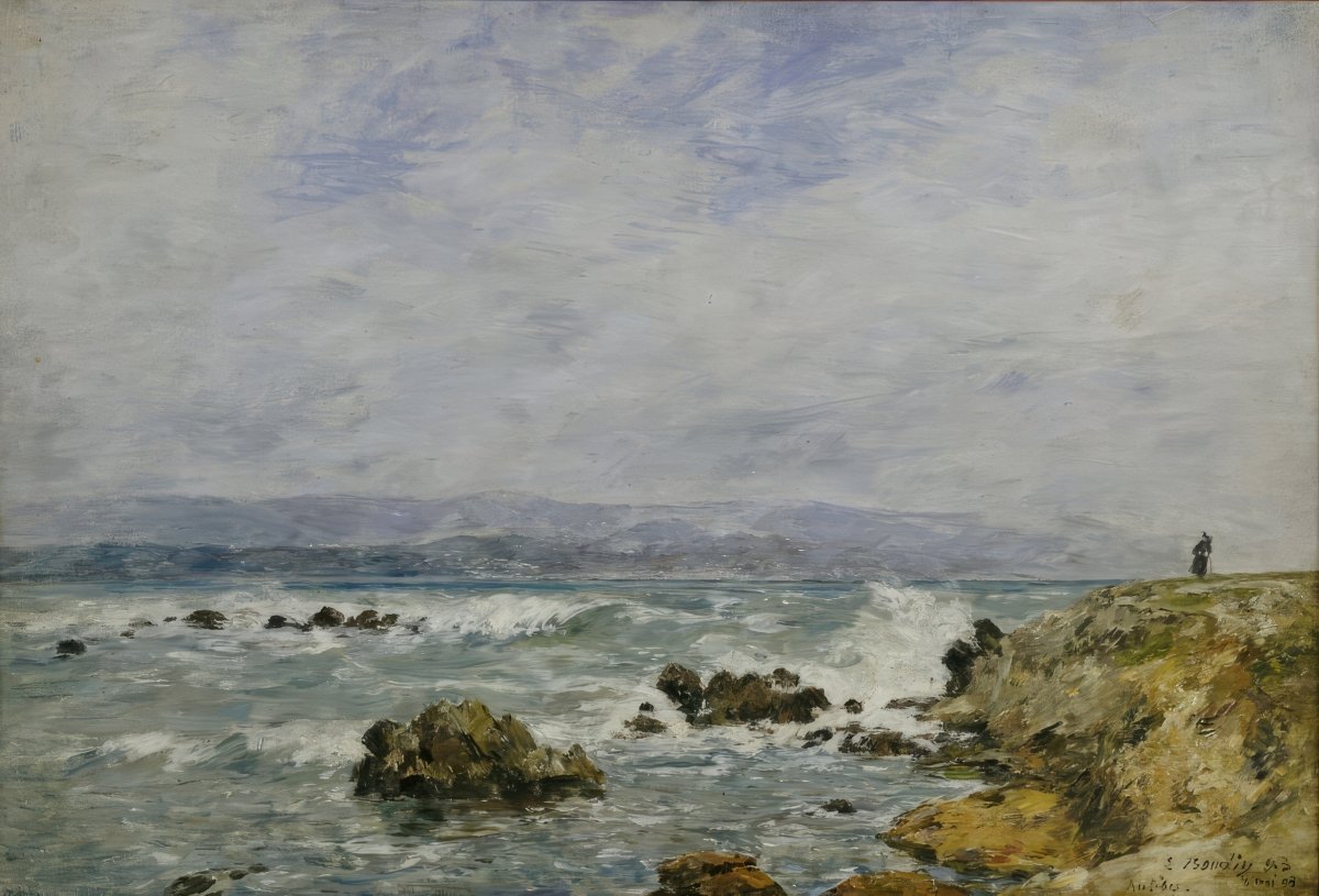 Sea Tides at Antibes | Eugène Boudin | Ave Legato Art Prints