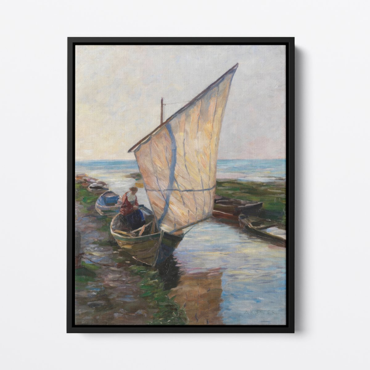 Segelboot, Holland | Alexander Koester | Ave Legato Art Prints