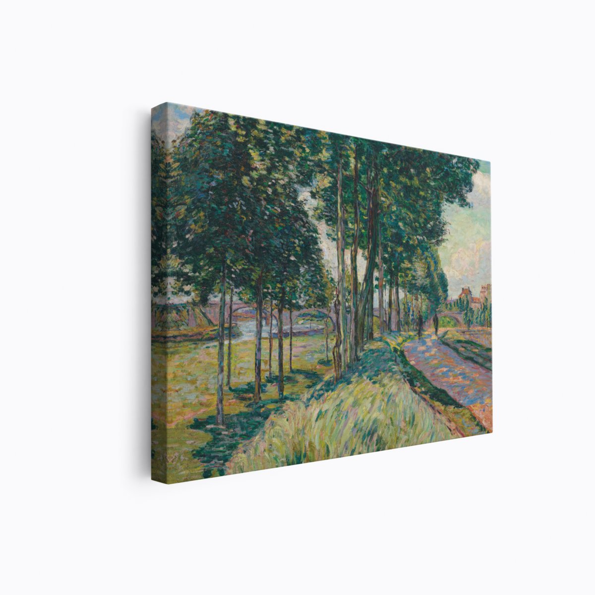 Seine at Charenton | Armand Guillaumin | Ave Legato | Canvas Art Prints | Vintage Artwork