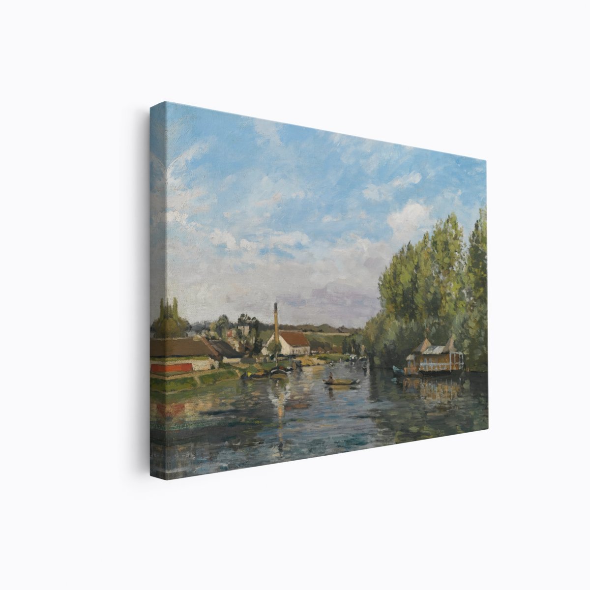 Seine at Port Marly | Camille Pissarro | Ave Legato Art Prints