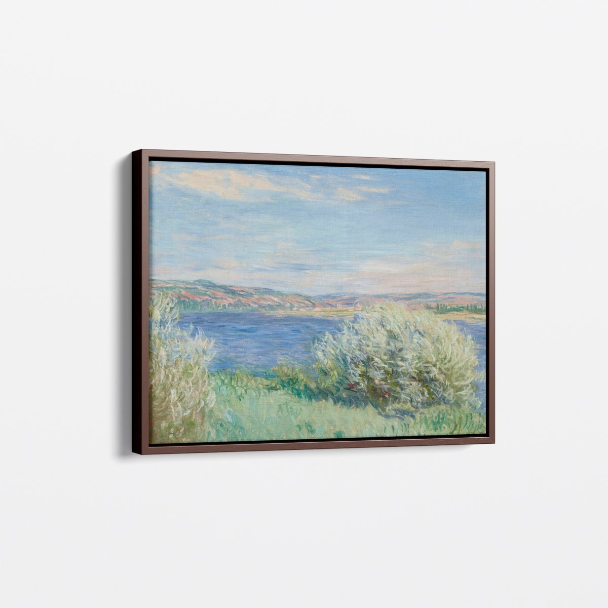 Seine Near Vétheuil | Claude Monet | Ave Legato Art Prints