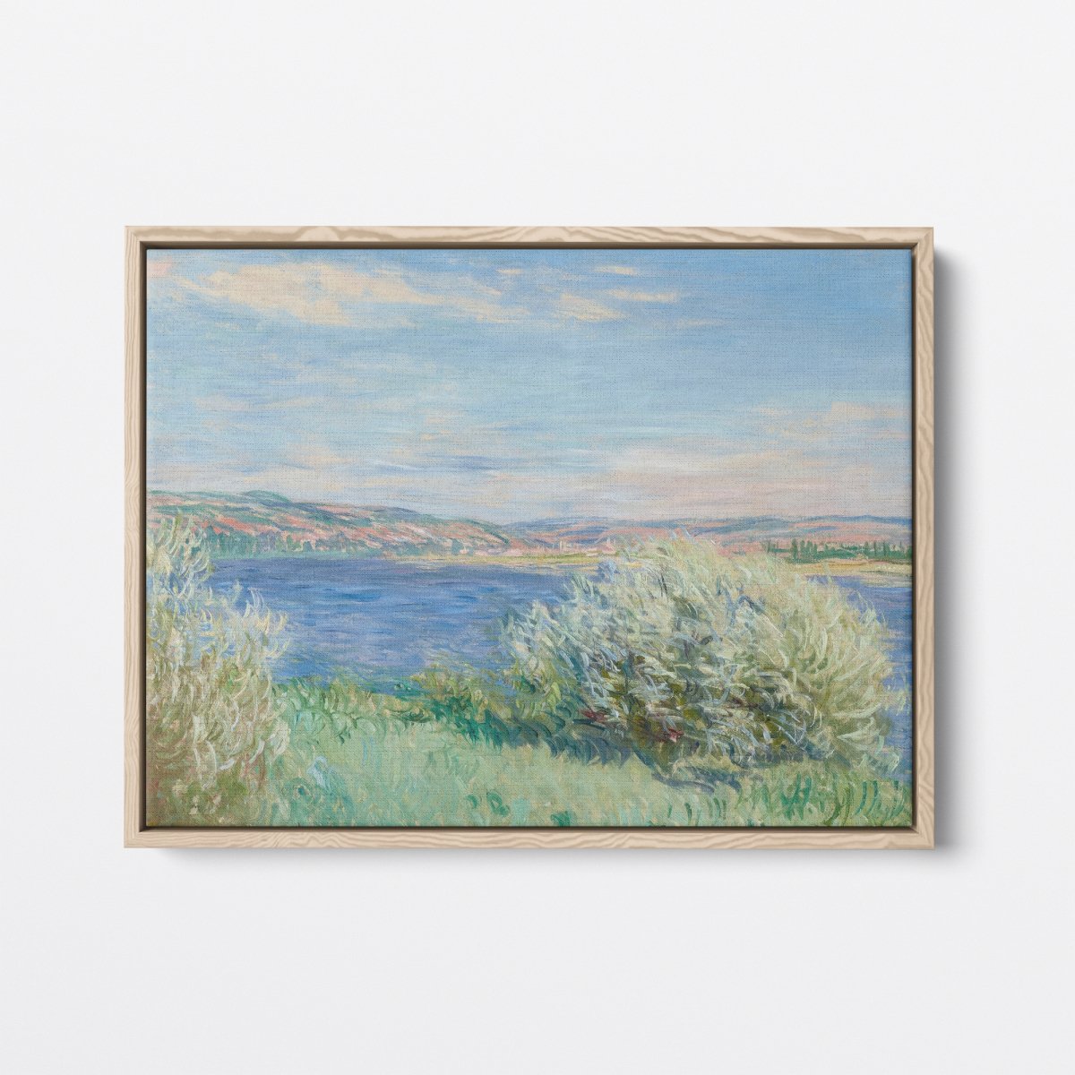 Seine Near Vétheuil | Claude Monet | Ave Legato Art Prints