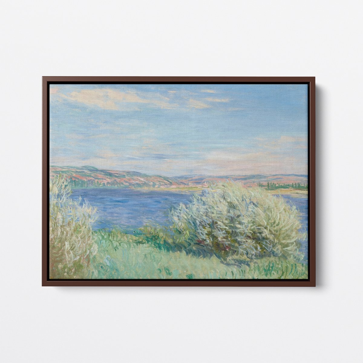 Seine Near Vétheuil | Claude Monet | Ave Legato Art Prints