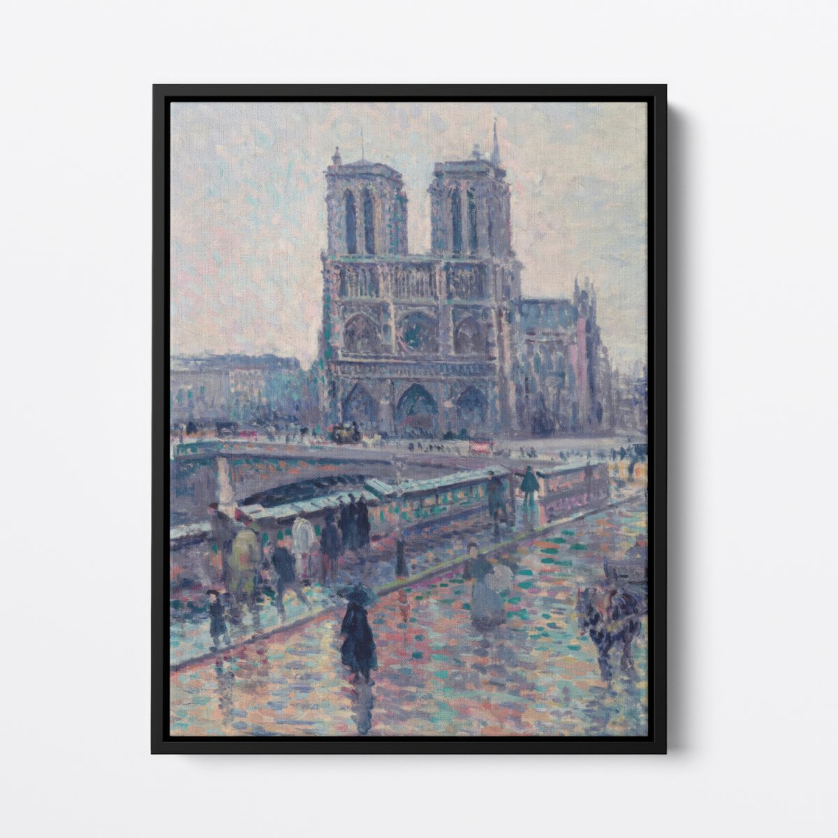 Seine with Notre - Dame | Maximilien Luce | Ave Legato Art Prints