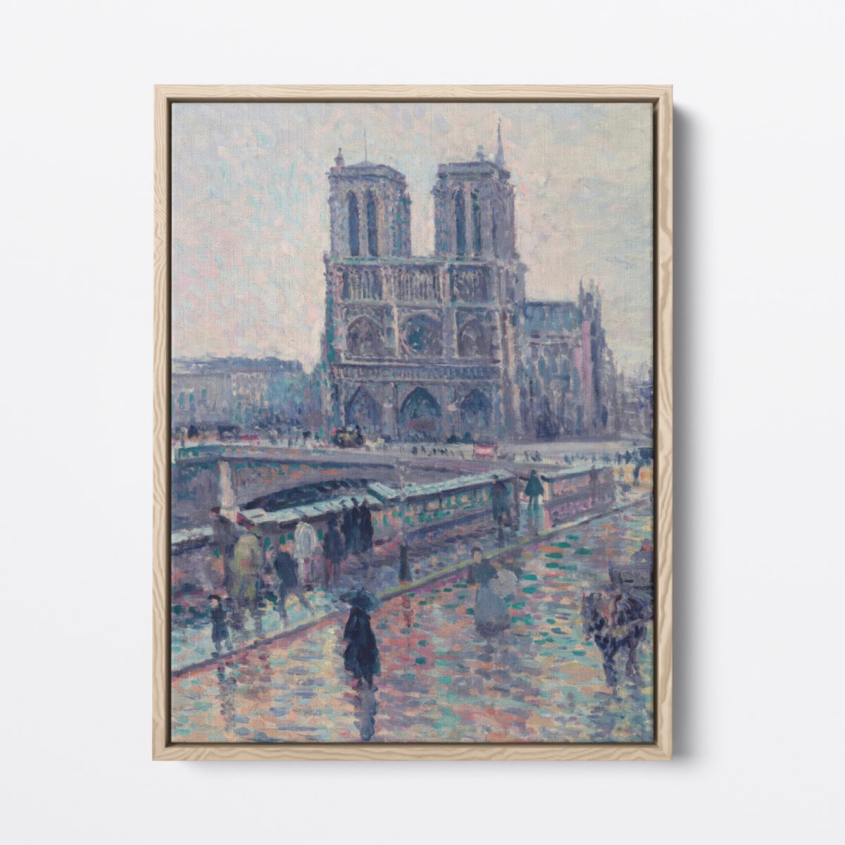 Seine with Notre - Dame | Maximilien Luce | Ave Legato Art Prints