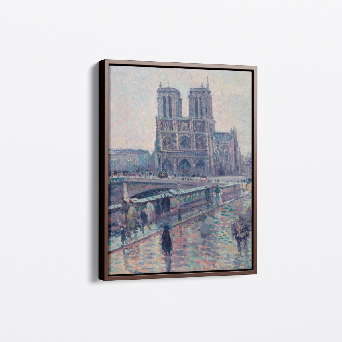 Seine with Notre - Dame | Maximilien Luce | Ave Legato Art Prints