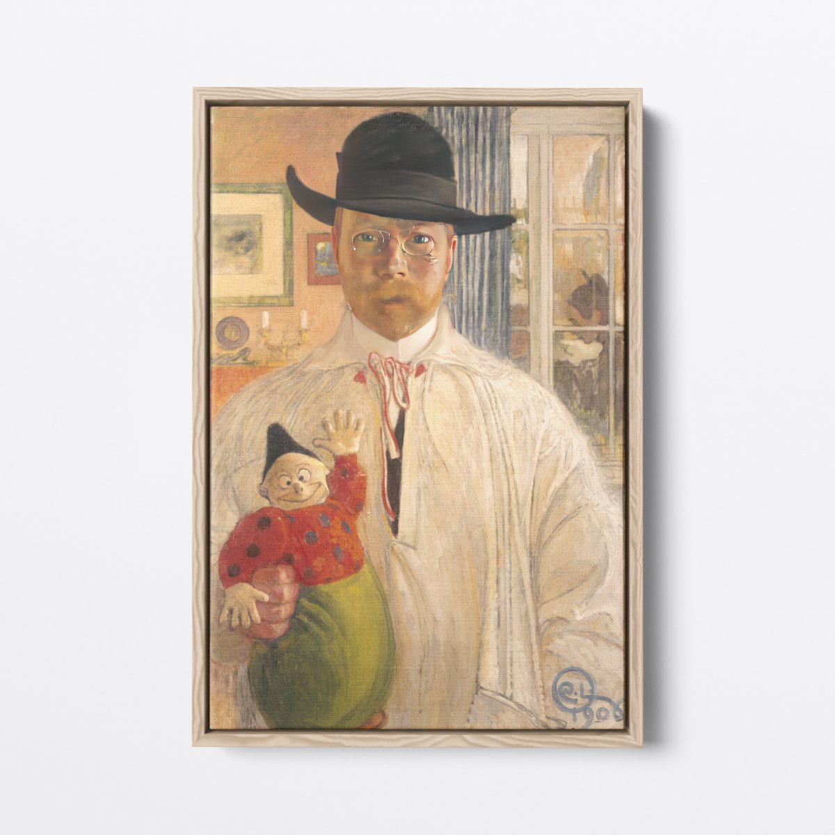 Self - Portrait (Carl Larsson) | Carl Larsson | Ave Legato Art Prints