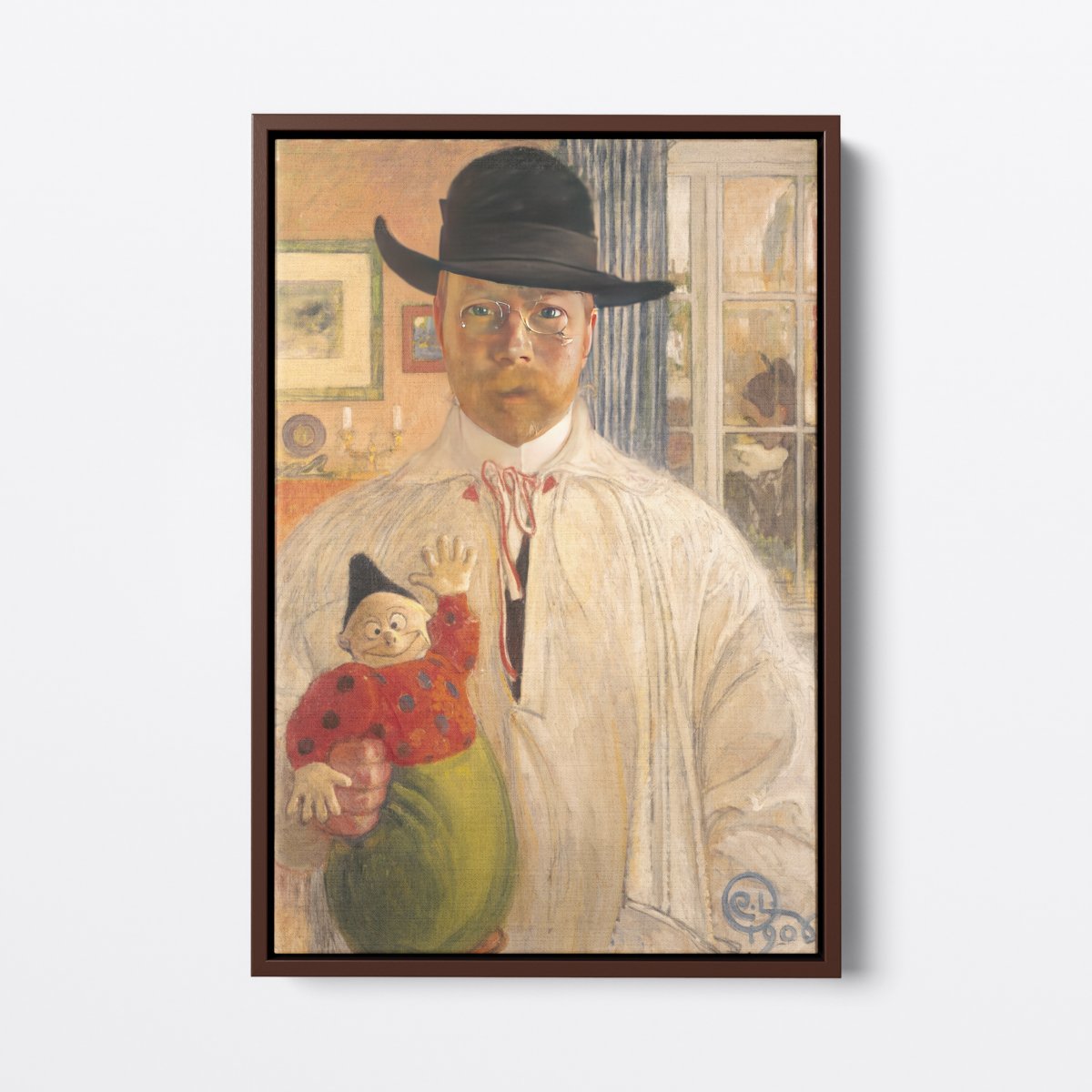 Self - Portrait (Carl Larsson) | Carl Larsson | Ave Legato Art Prints