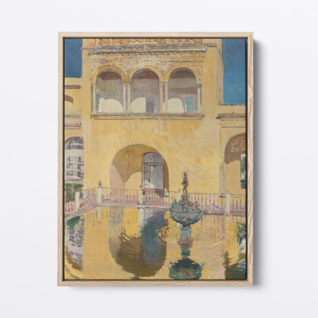 Sevillian Palace | Joaquín Sorolla | Ave Legato | Canvas Art Prints | Vintage Artwork