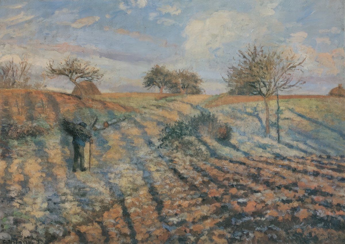 Shadows Across the Fields | Camille Pissarro | Ave Legato Art Prints