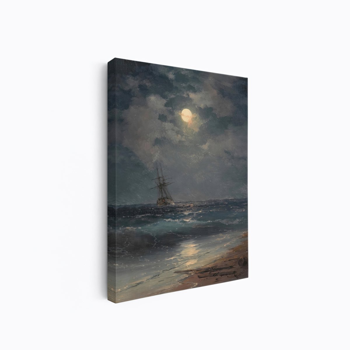 Ship by Moonlight | Ivan Aivazovsky | Ave Legato Art Prints