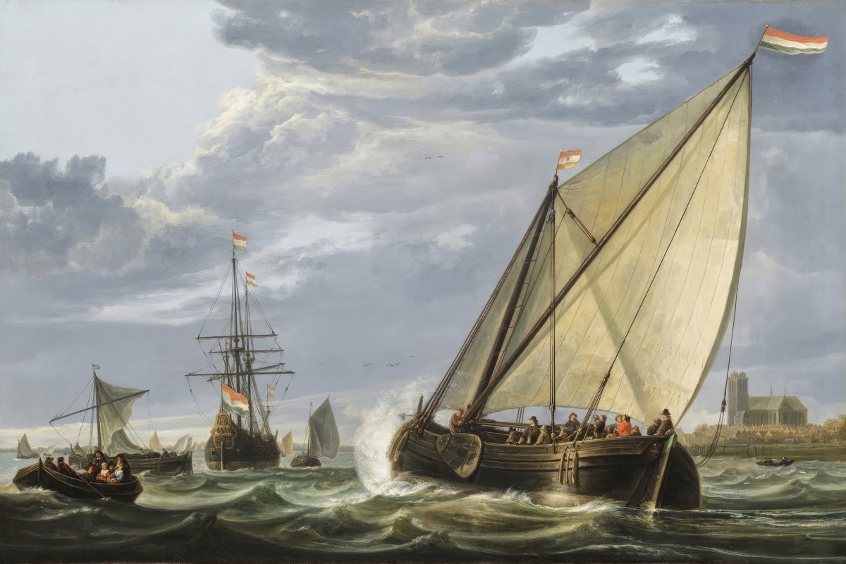 Shipping on The Maas, Dordrecht | Aelbert Cuyp | Ave Legato Art Prints