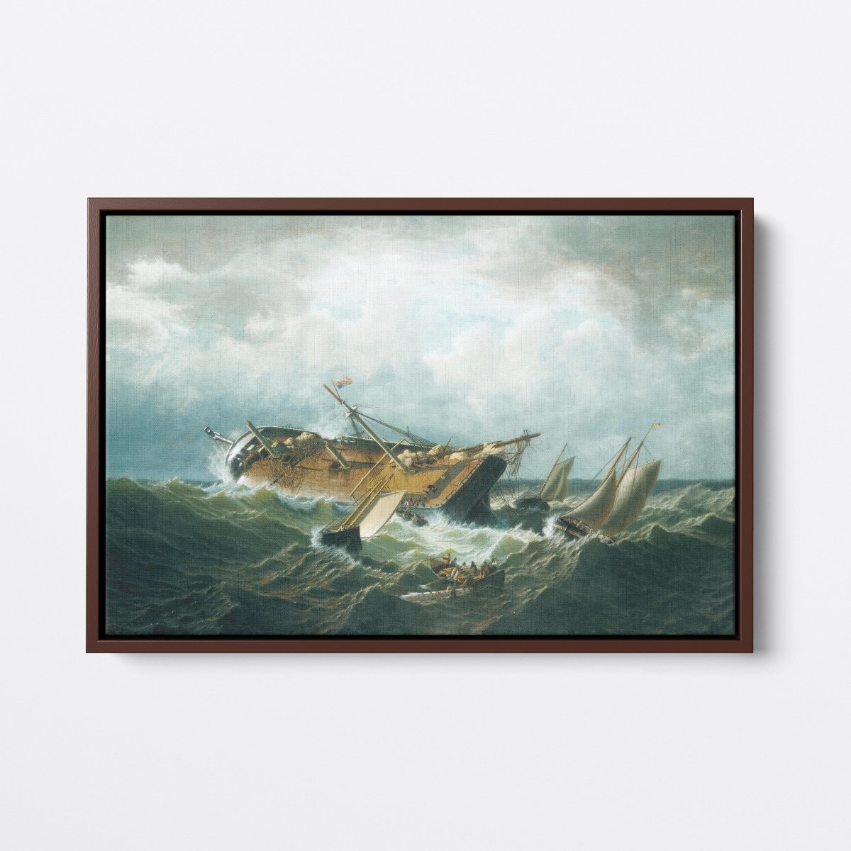 Shipwreck off Nantucket | William Bradford | Ave Legato Art Prints