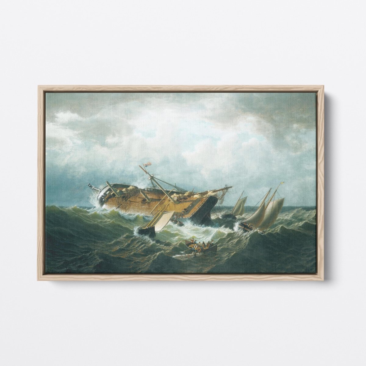 Shipwreck off Nantucket | William Bradford | Ave Legato Art Prints