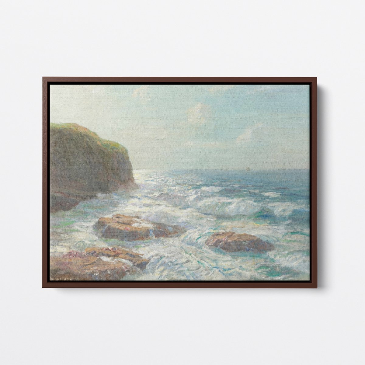 Silver Seas, Irish Coast | Albert Julius Olsson | Ave Legato Art Prints