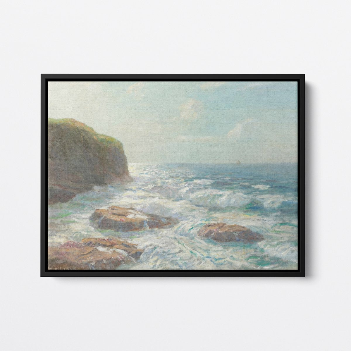 Silver Seas, Irish Coast | Albert Julius Olsson | Ave Legato Art Prints