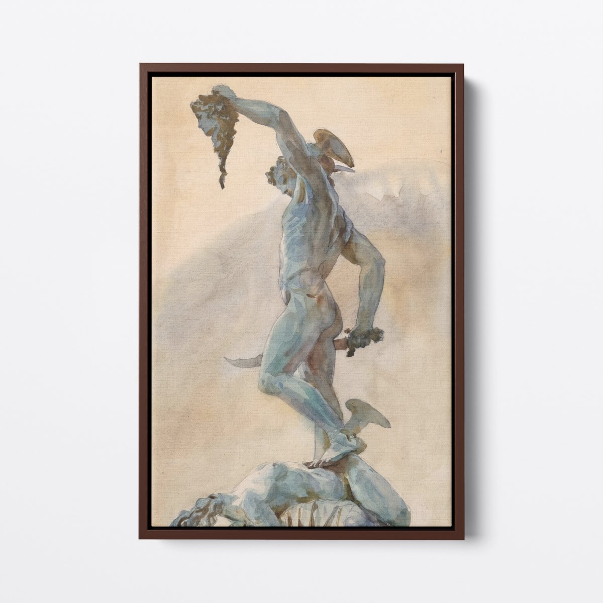 Sketch of Cellini's Perseus | John Sargent | Ave Legato Art Prints