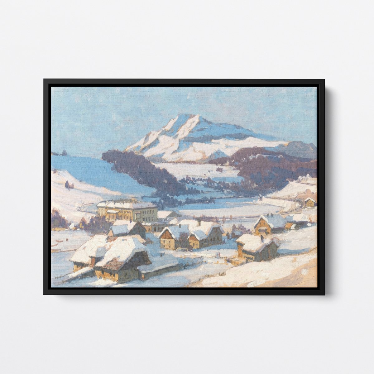 Ski Town Near Vienna | Karl Prinz | Ave Legato Art Prints