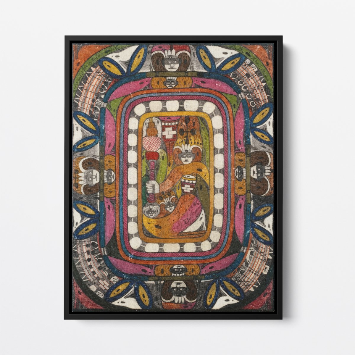 Skt. Adolfina vom Chamäleohn | Adolf Wölfli | Ave Legato Art Prints