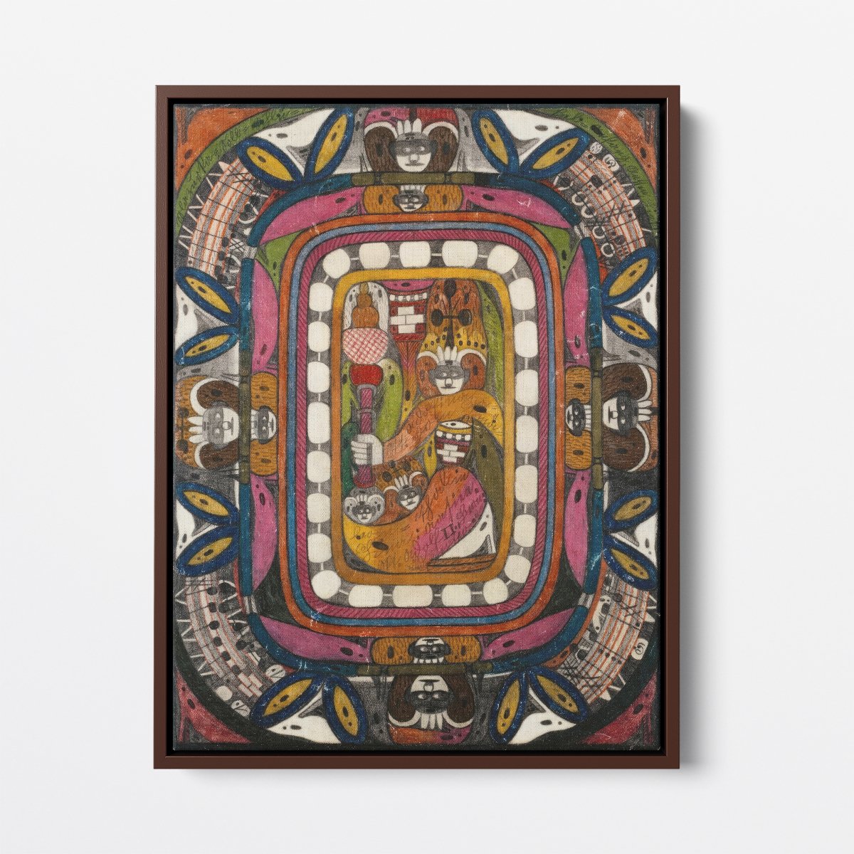 Skt. Adolfina vom Chamäleohn | Adolf Wölfli | Ave Legato Art Prints