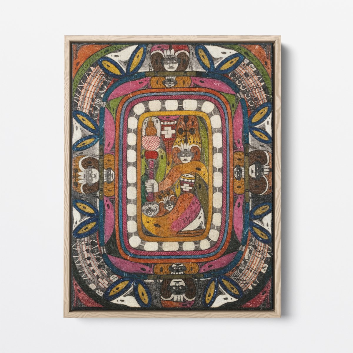 Skt. Adolfina vom Chamäleohn | Adolf Wölfli | Ave Legato Art Prints