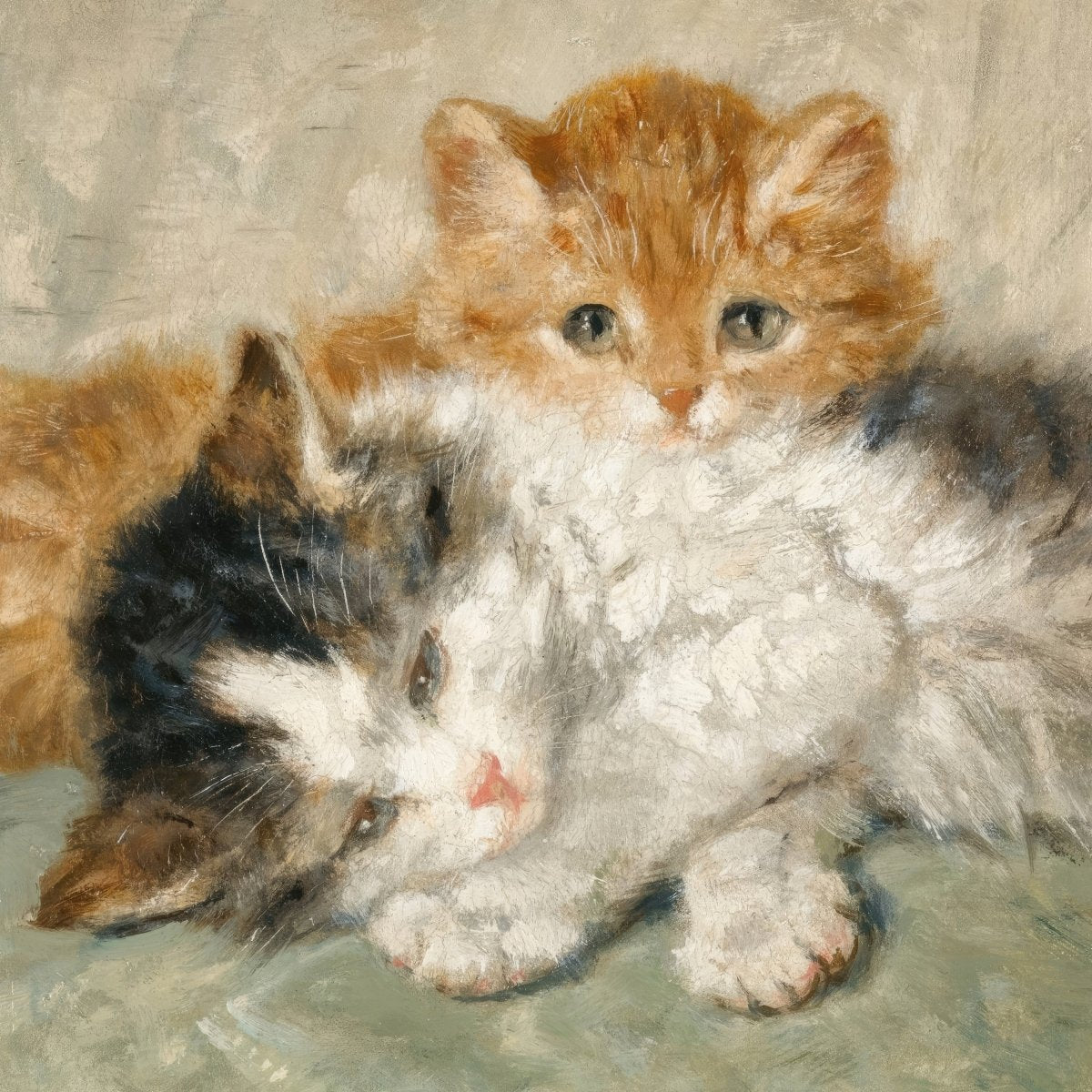 Sleepy Kittens | Henriette Ronner - Knip | Ave Legato Art Prints