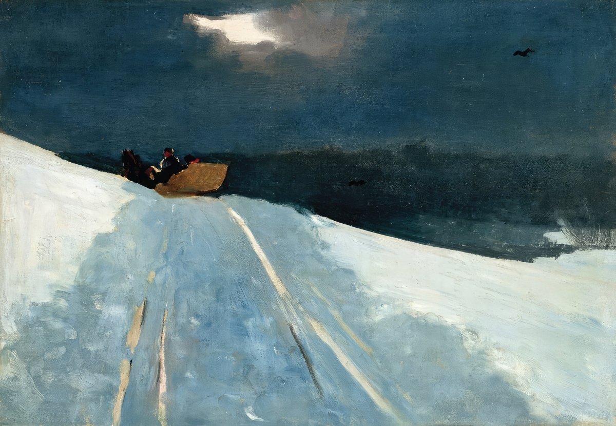 Sleigh Ride | Winslow Homer | Ave Legato Art Prints