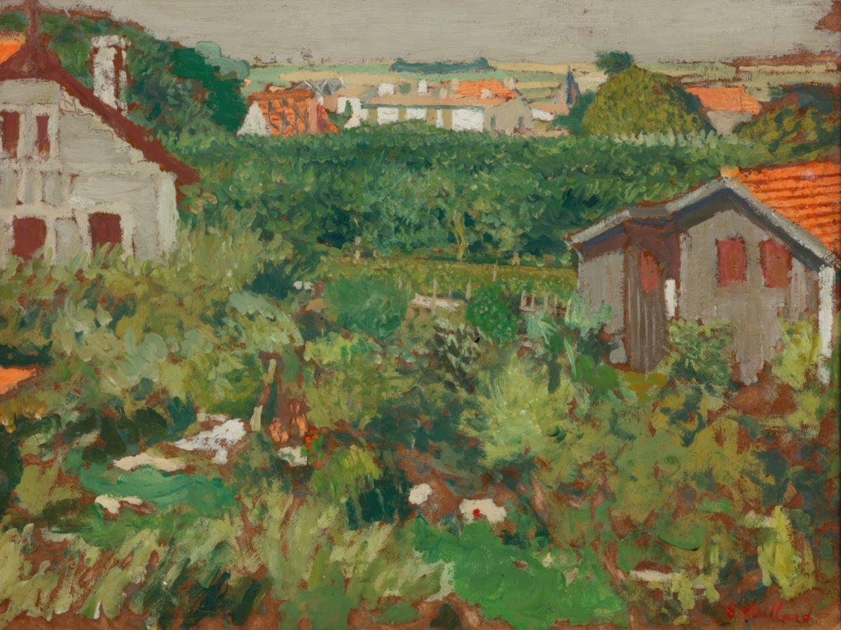 Small Houses in an Enclosure | Édouard Vuillard | Ave Legato Art Prints