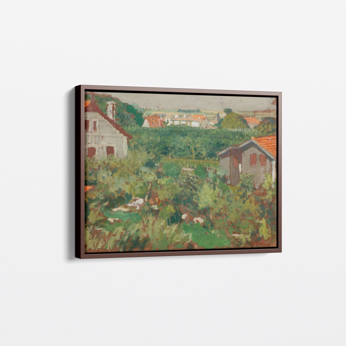 Small Houses in an Enclosure | Édouard Vuillard | Ave Legato Art Prints