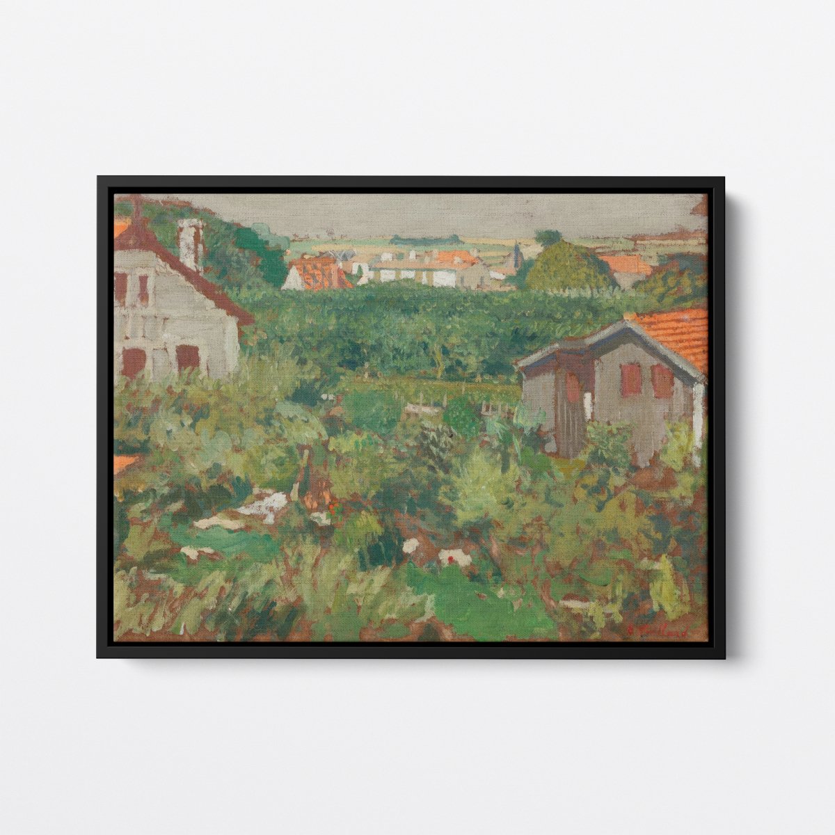 Small Houses in an Enclosure | Édouard Vuillard | Ave Legato Art Prints