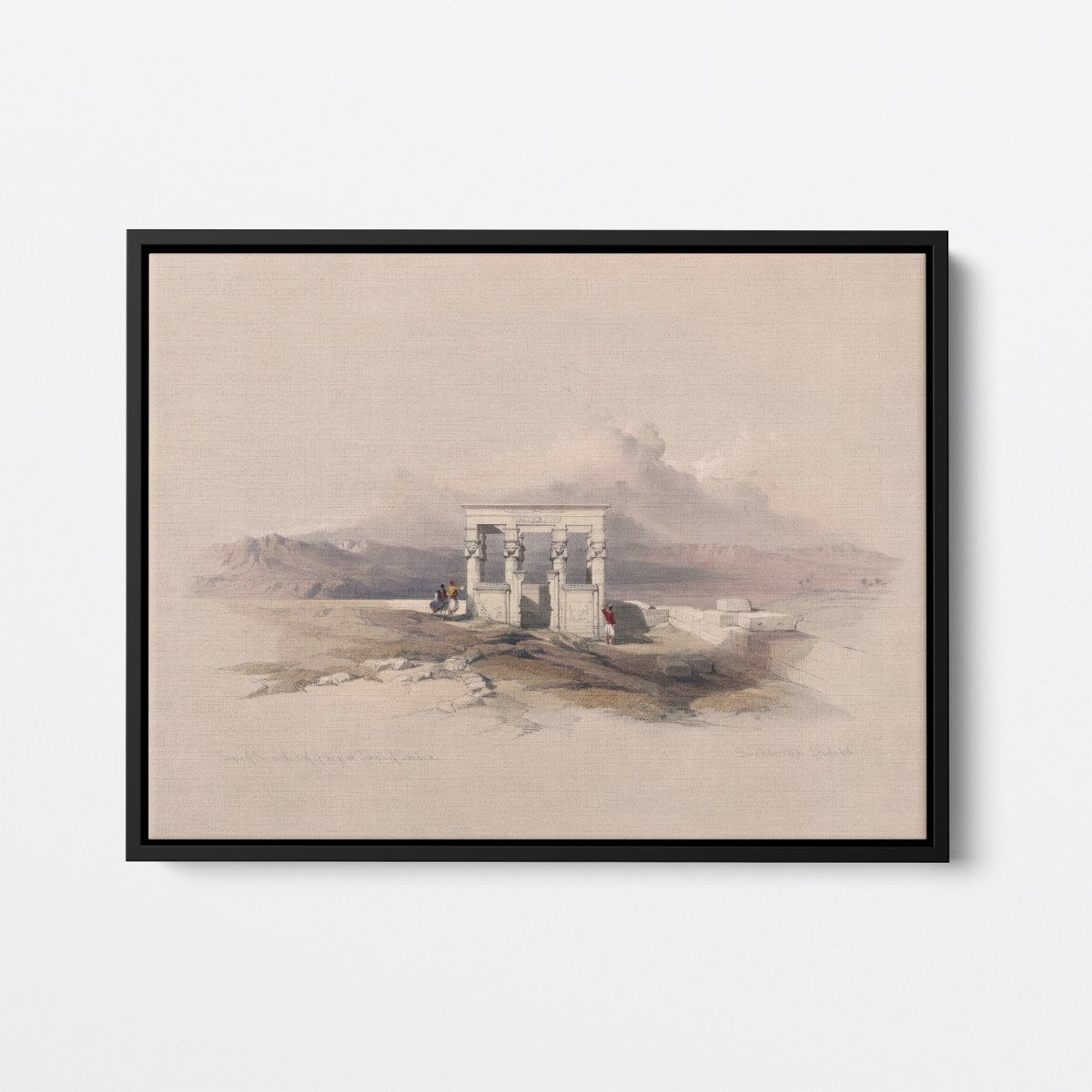 Small Temple of Isis | David Roberts | Ave Legato Art Prints