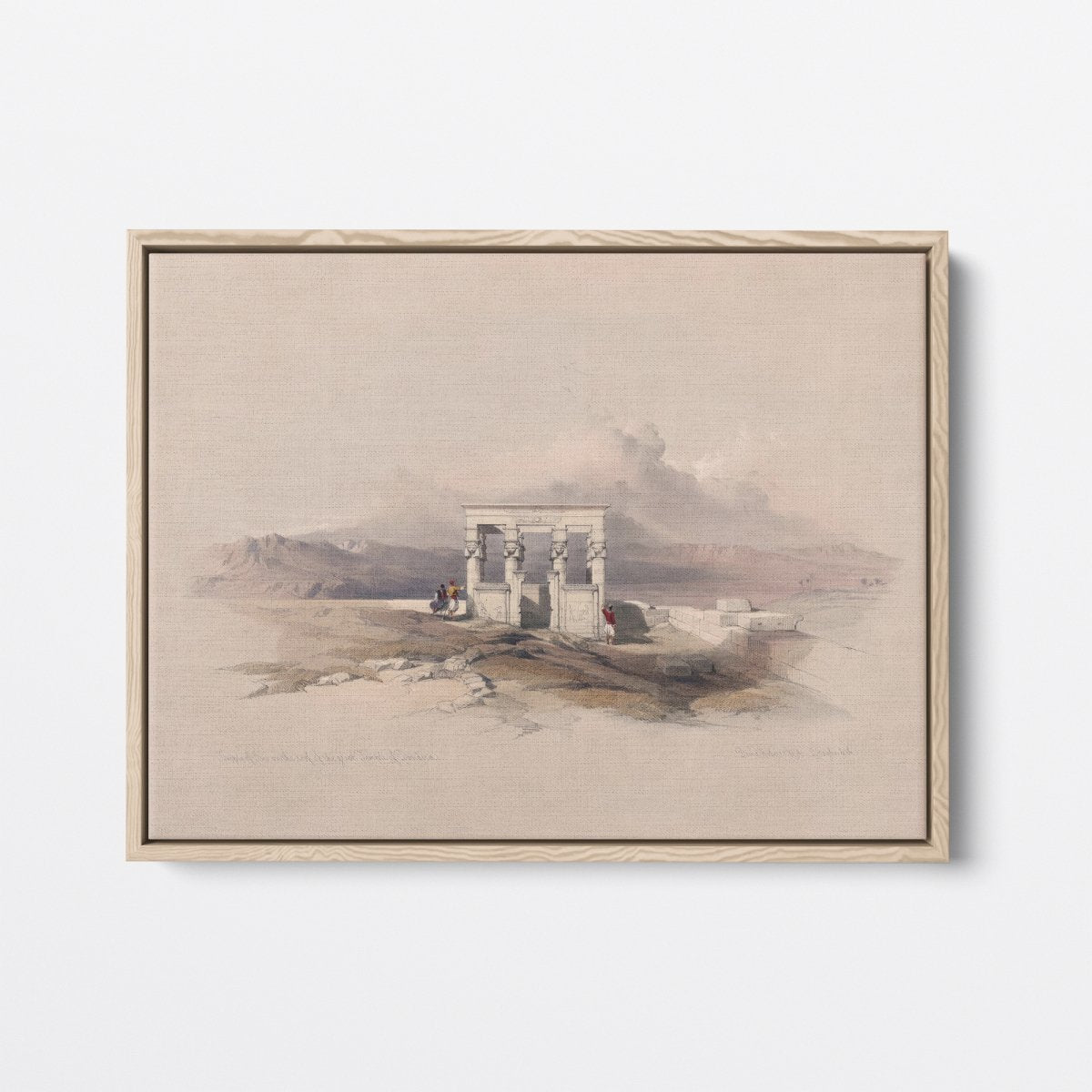 Small Temple of Isis | David Roberts | Ave Legato Art Prints