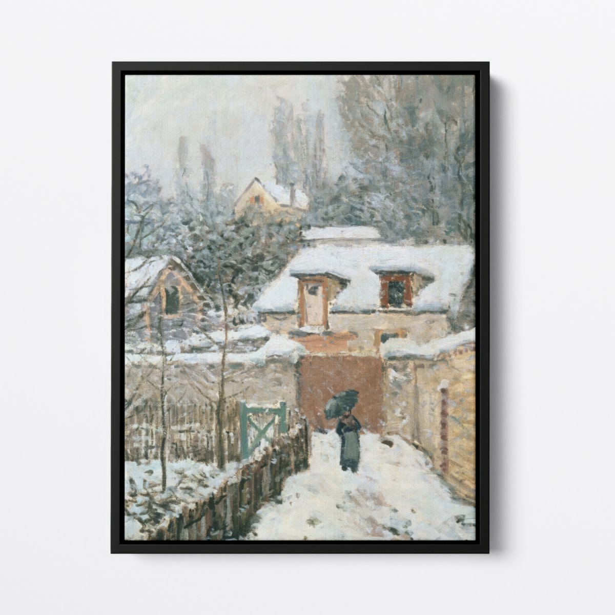 Snow at Louveciennes | Alfred Sisley | Ave Legato Art Prints