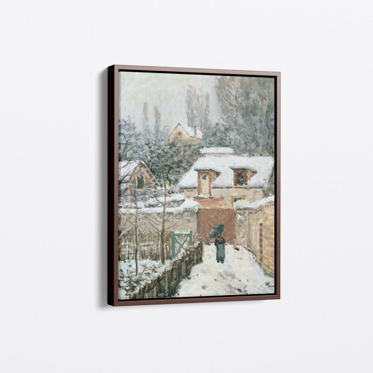 Snow at Louveciennes | Alfred Sisley | Ave Legato Art Prints