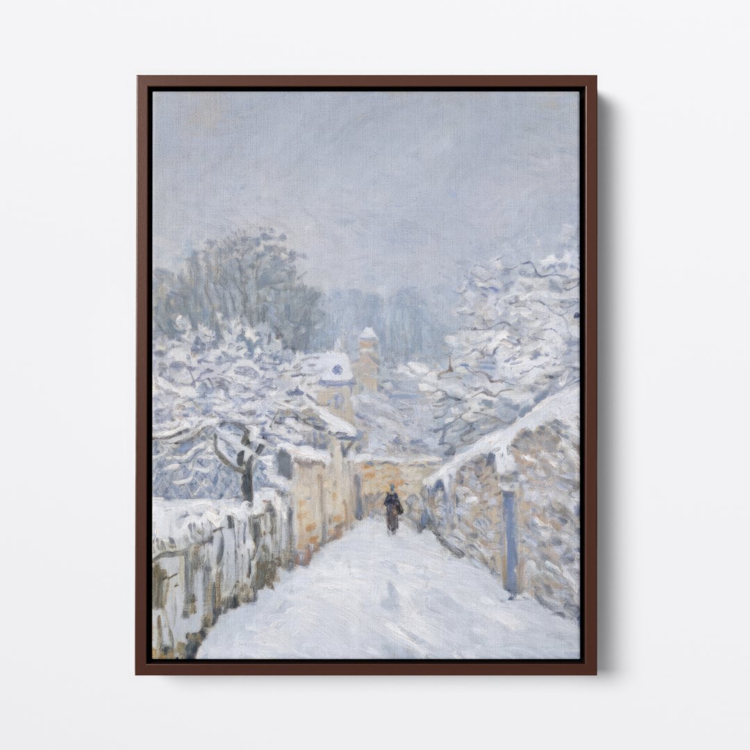 Snowy Road | Alfred Sisley | Ave Legato Art Prints