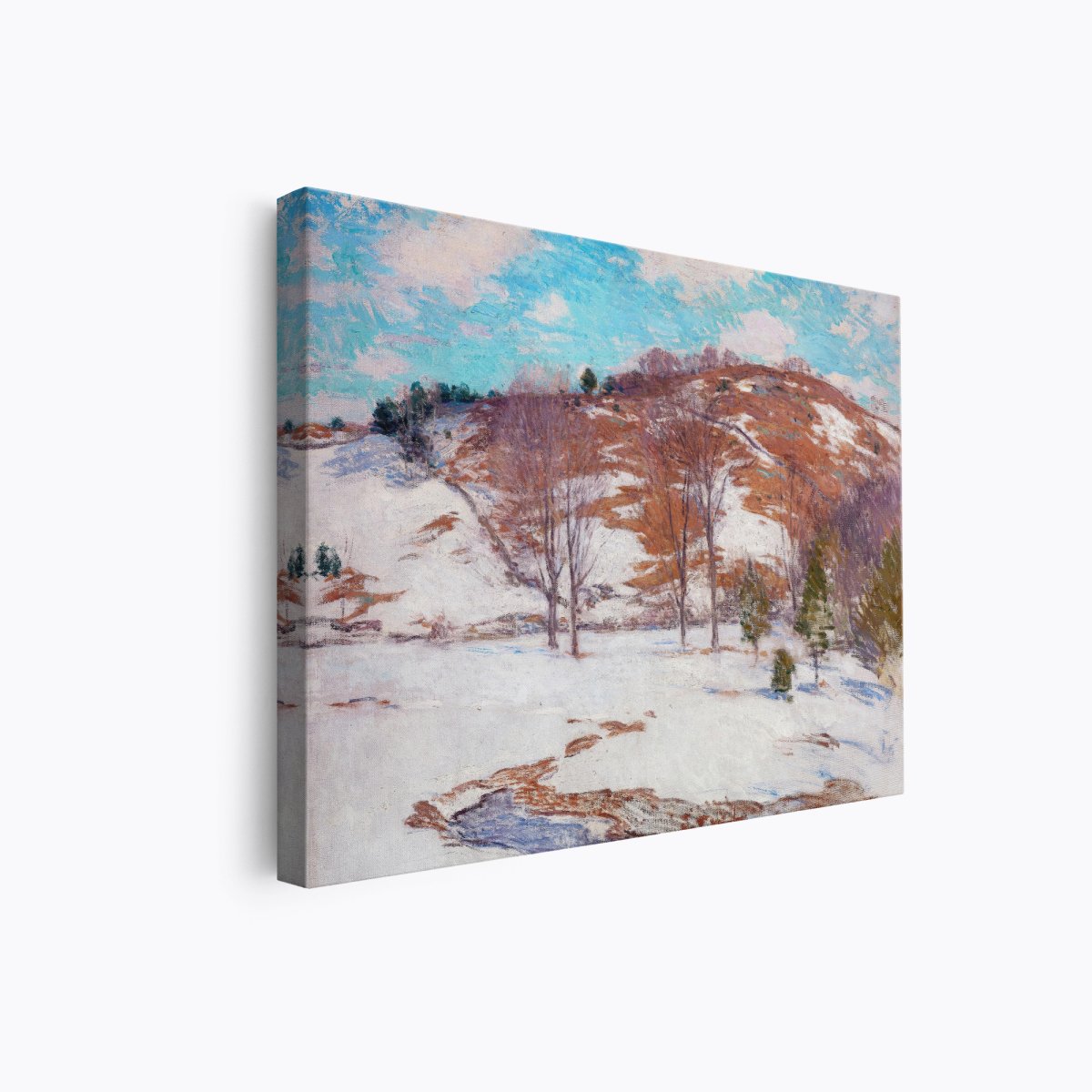 Snow in the Foothills | Willard Metcalf | Ave Legato Art Prints