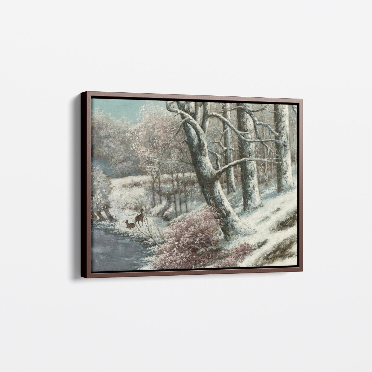 Snow Landscape | Gustave Courbet | Ave Legato Art Prints