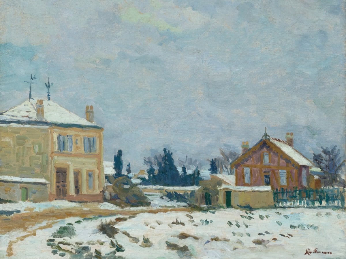 Snowy Village | Armand Guillaumin | Ave Legato Art Prints