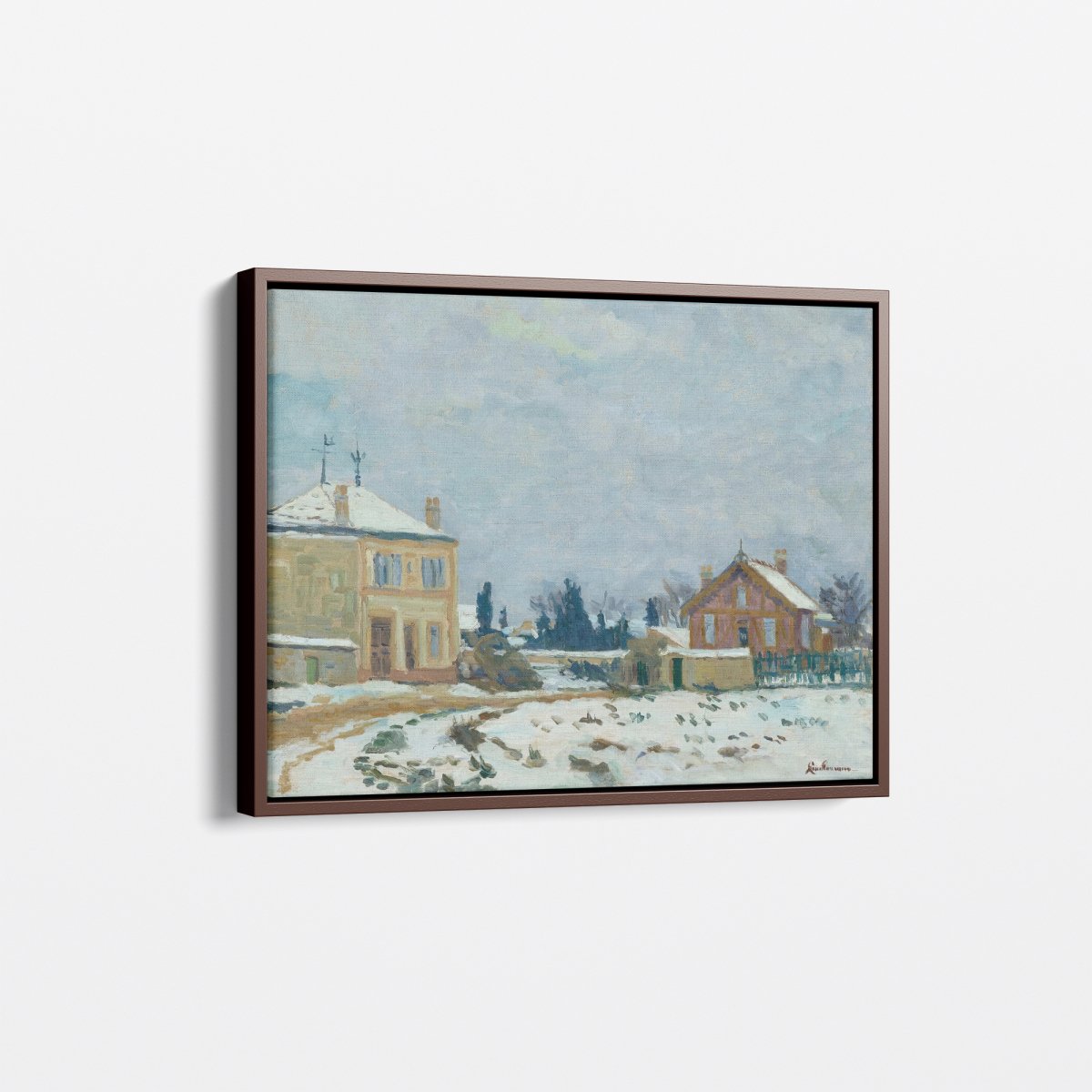 Snowy Village | Armand Guillaumin | Ave Legato Art Prints