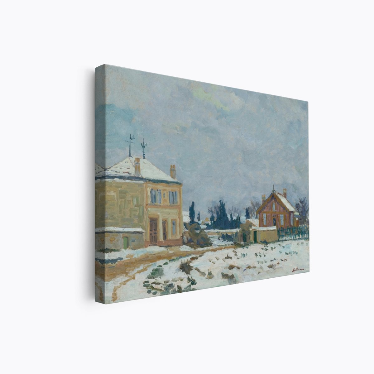 Snowy Village | Armand Guillaumin | Ave Legato Art Prints