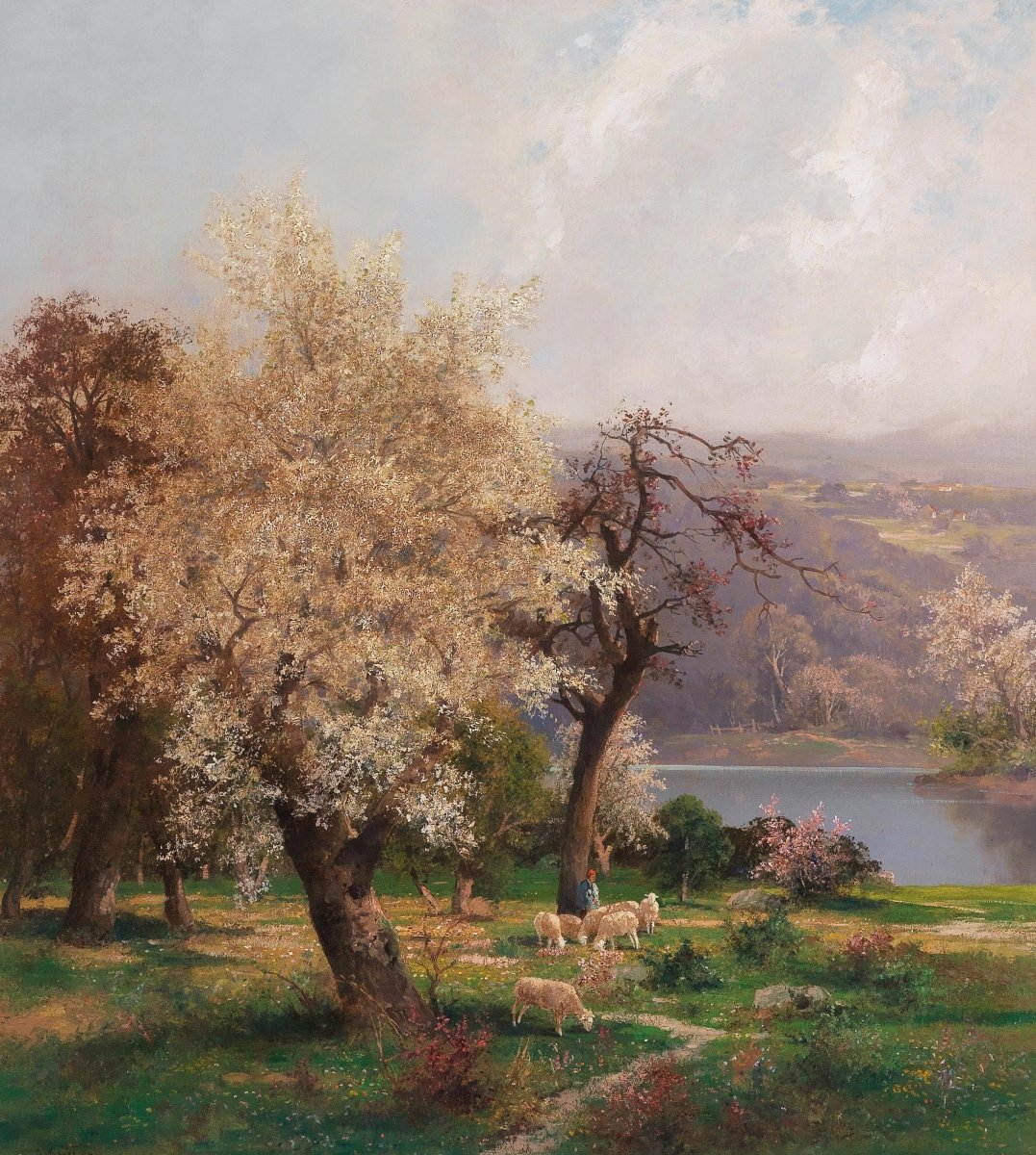 Spring Lake | Adolf Kaufmann | Ave Legato Art Prints